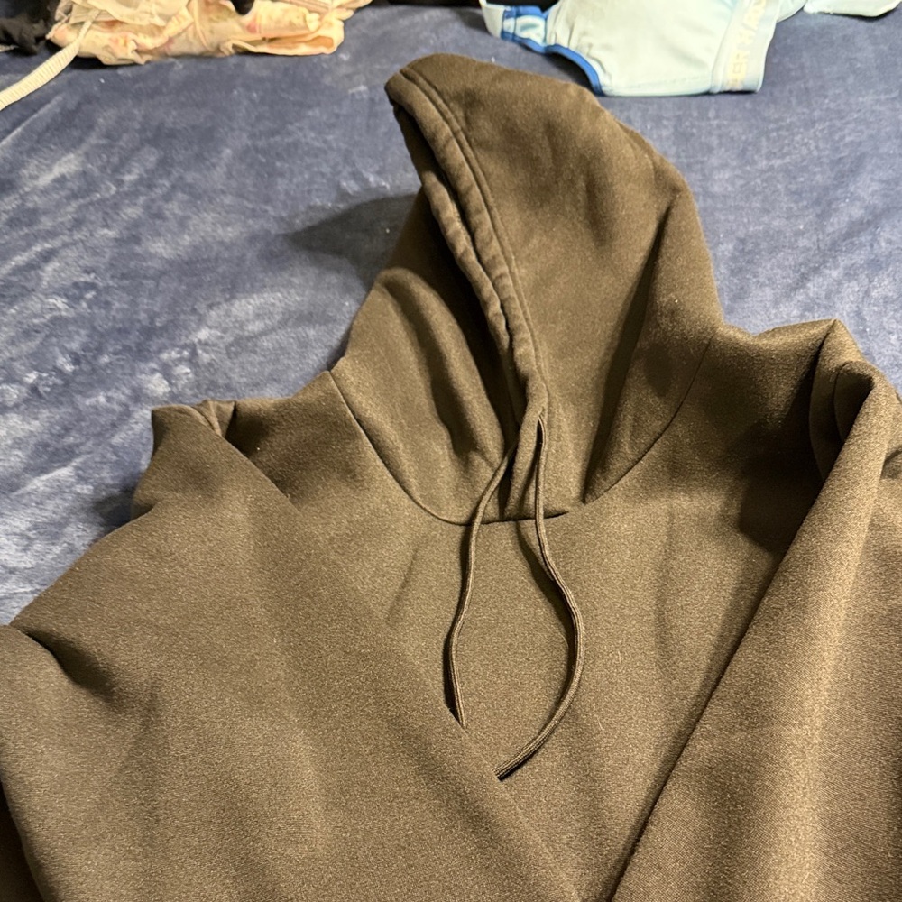 Men's Black Hoodie Sweater